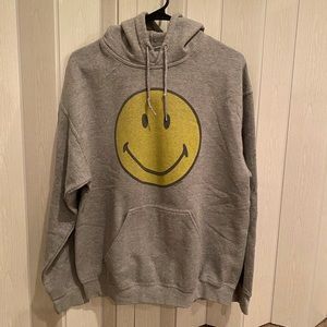 smiley hoodie